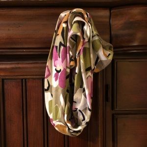 Vera Bradley scarf with floral pattern